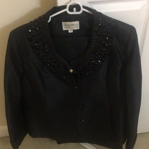 Women’s Lily & Taylor Black dress pant suit